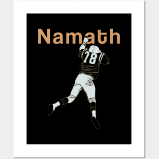 Namath Posters and Art